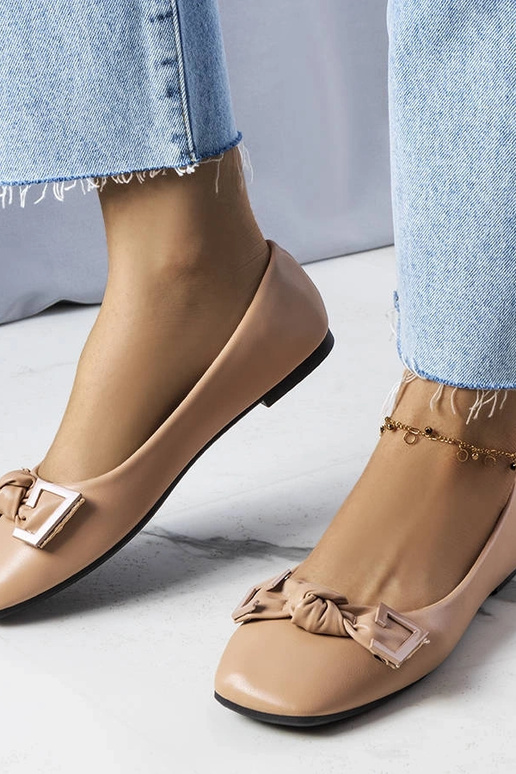 Beige Ballerinas mit Schleife Tabitha Beige Ballerinas mit Schleife Tabitha