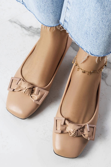 Beige Ballerinas mit... 2