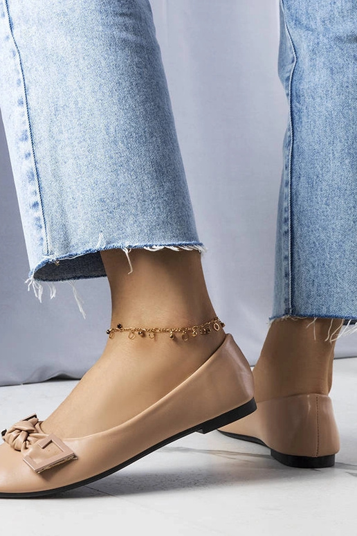 Beige Ballerinas mit Schleife Tabitha Beige Ballerinas mit Schleife Tabitha