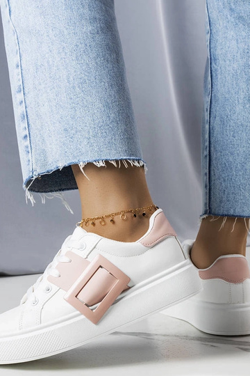 Weiße Sneaker verziert mit... 2