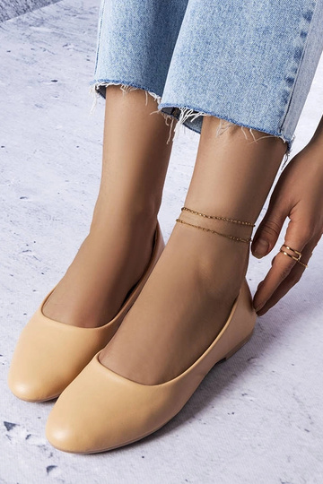 Beige Ballerinas mit... 2