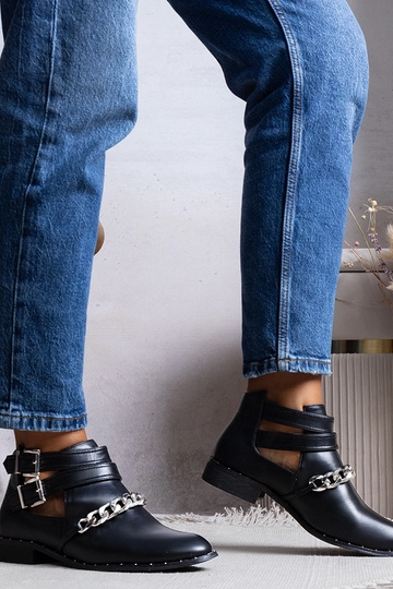 Schwarze Stiefeletten mit... 2