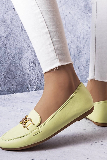 Grüne Mokassins mit... 2