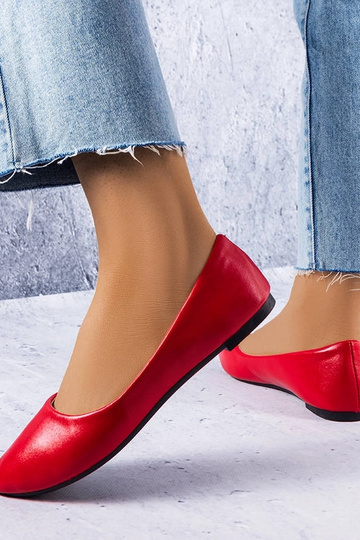 Rote klassische Ballerinas... 2