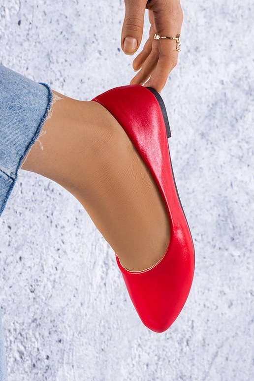 Rote klassische Ballerinas Narcisse Rote klassische Ballerinas Narcisse