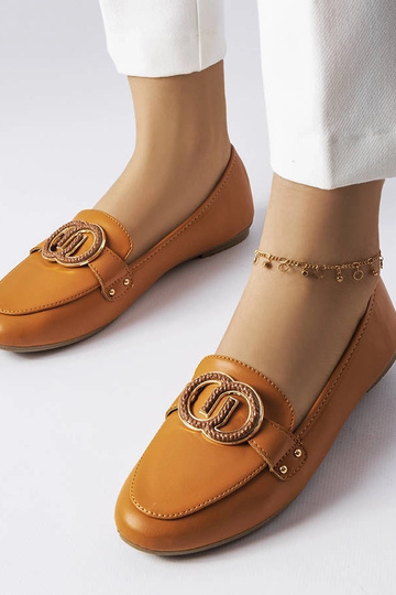 Braune Damen-Loafer Eleena