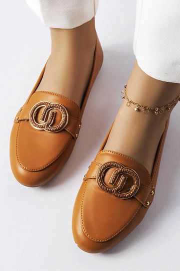 Braune Damen-Loafer Eleena 2