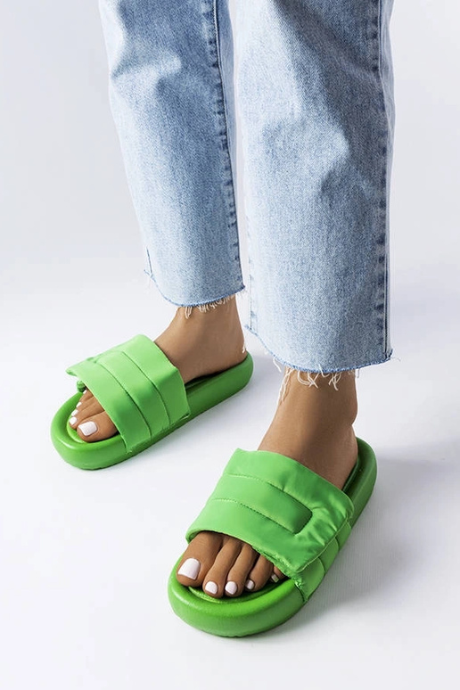Grüne Flip-Flops Aleron mit...