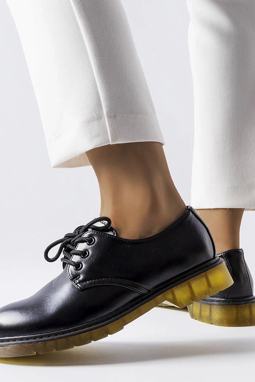 Schwarze Parfait-Kampfstiefel Schwarze Parfait-Kampfstiefel