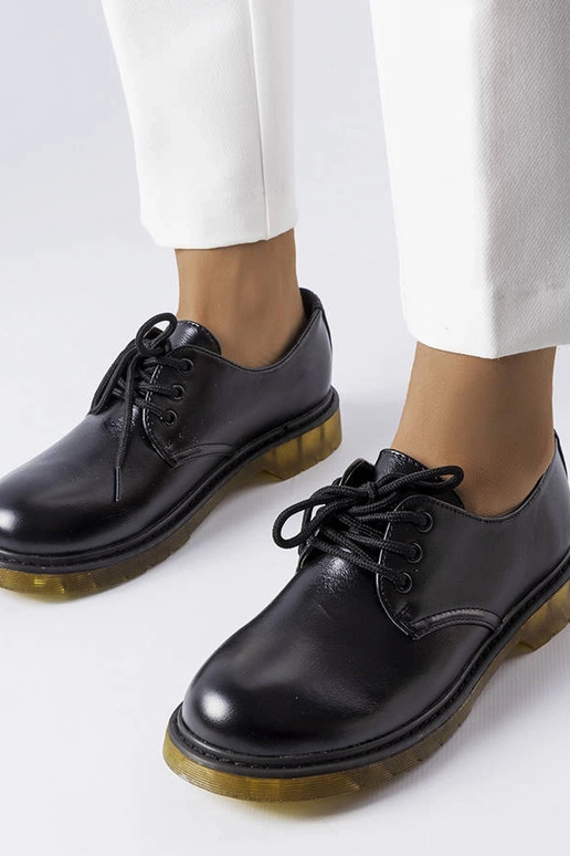 Schwarze Parfait-Kampfstiefel Schwarze Parfait-Kampfstiefel