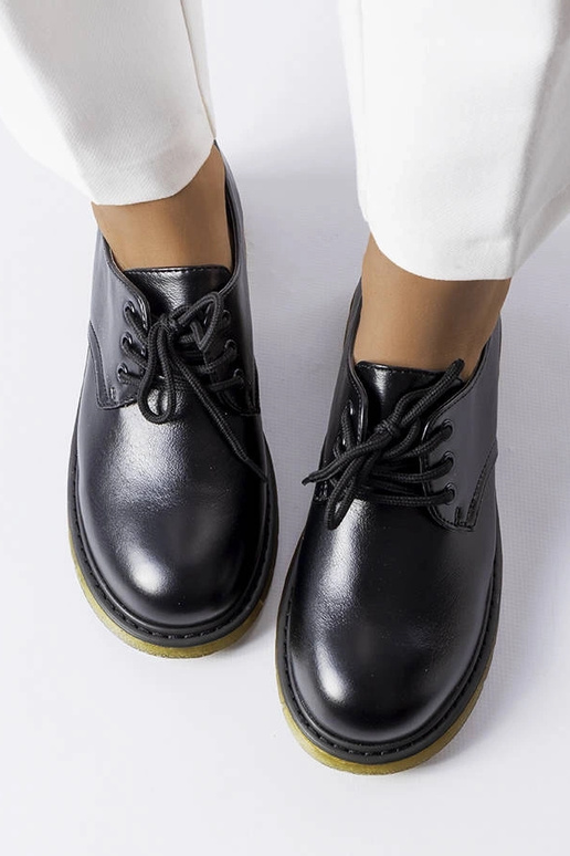 Schwarze Parfait-Kampfstiefel Schwarze Parfait-Kampfstiefel