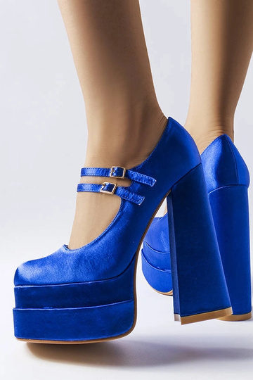 Gabriel blaue Pumps mit... 2