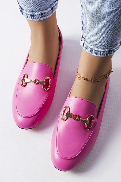 Rosa Loafer mit Schnalle Philip Rosa Loafer mit Schnalle Philip