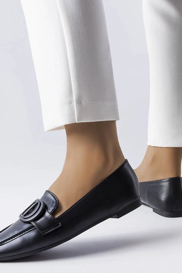Schwarze Loafer mit... 2