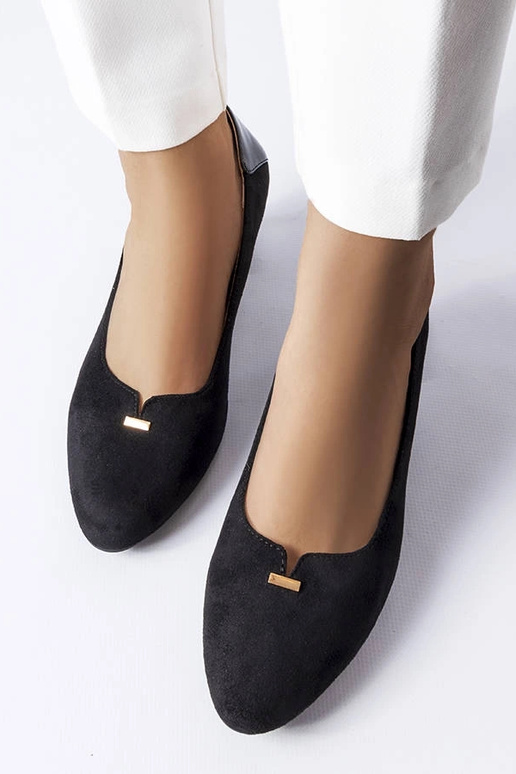 Schwarze elegante High Heels, „Vinceza"