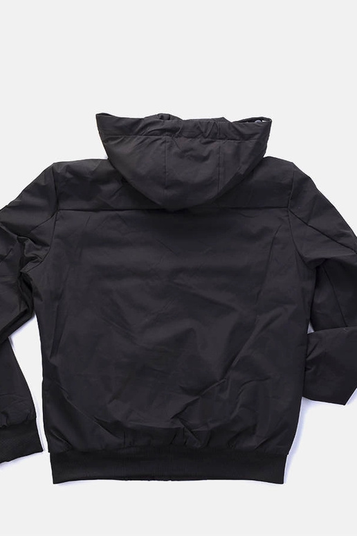 Schwarze Herren Übergangsjacke Tollmache