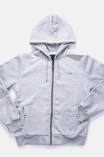 Guerin Herren Kapuzenpullover in Hellgrau