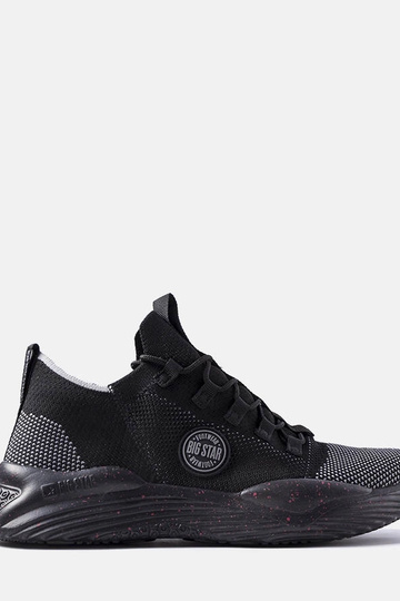 Schwarze Herren-Sneaker Big...