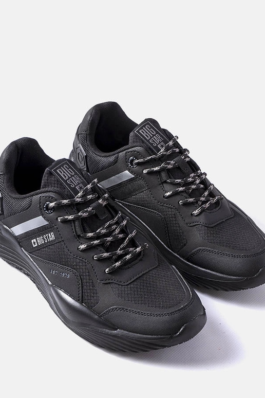 Schwarze Big Star Sportschuhe LL174150 Schwarze Big Star Sportschuhe LL174150