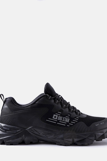 Schwarze Big Star Trekkingschuhe LL174127