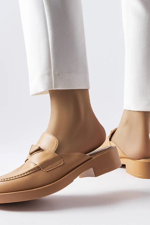 Braune Berkshire-Sandalen mit...