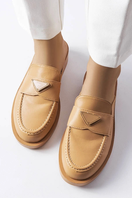 Braune Berkshire-Sandalen mit...