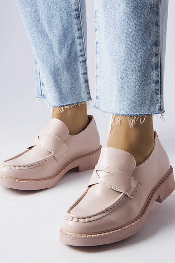 Rosa elegante Élodie-Loafer