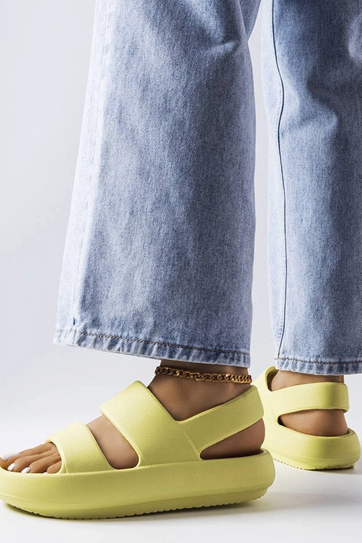 Grüne Flip-Flops „Émond“