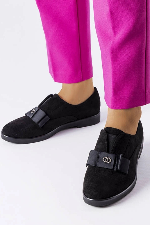 Schwarze Halbschuhe zum...