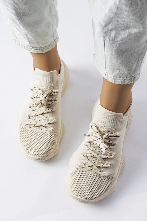 Beige Côté Damen Sportschuhe Beige Côté Damen Sportschuhe