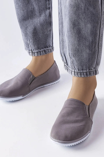 Gaulin Graue elastische Sneakers