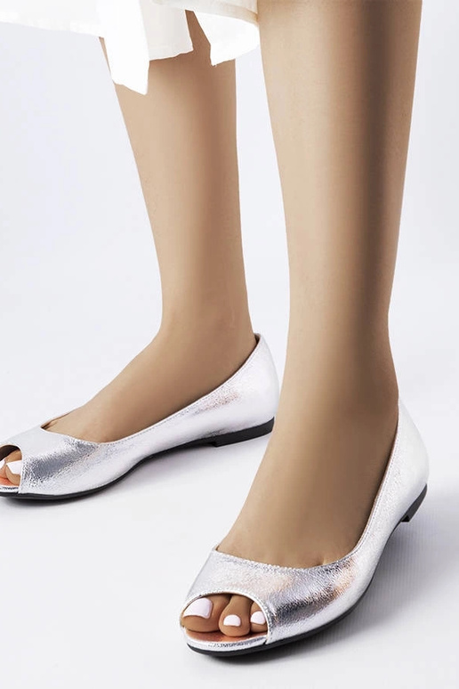 Trieux – Ballerinas in Silber-Metallic Trieux – Ballerinas in Silber-Metallic