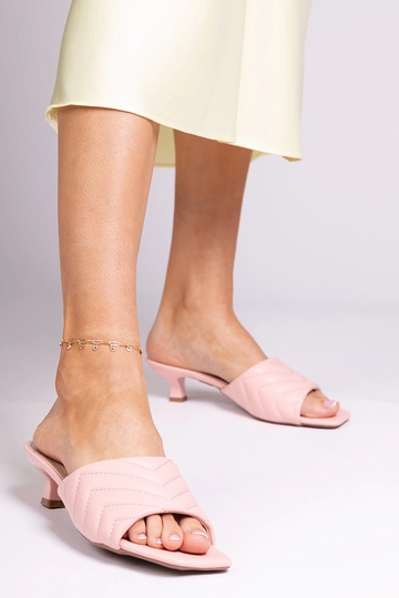 Rosa Pantoletten mit... 2