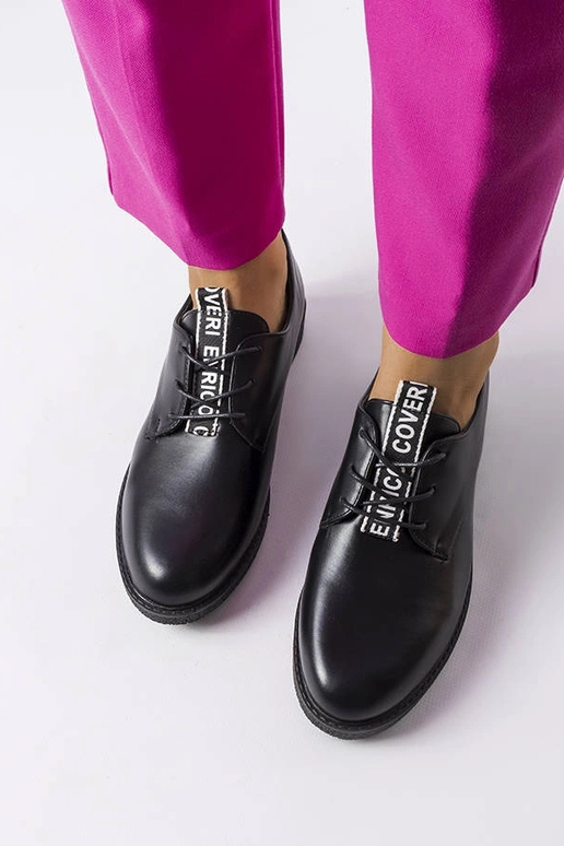 Schwarze Edmonton-Schnürschuhe Schwarze Edmonton-Schnürschuhe