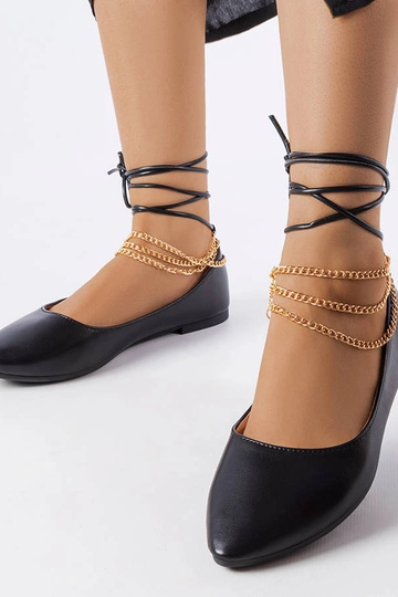 Schwarze Ballerinas mit... 2