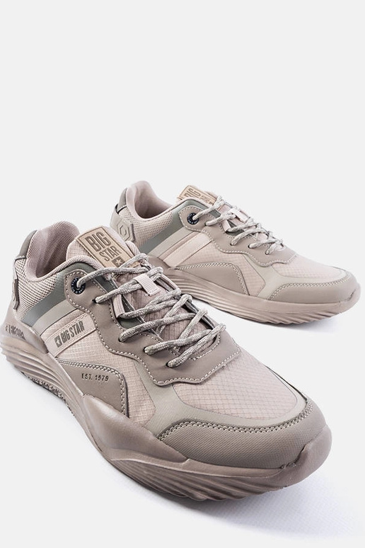 Sandfarbene Sportschuhe, „Big Star...