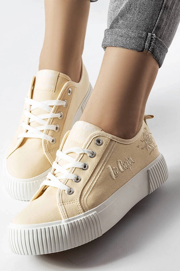Beige Turnschuhe von Lee... 2