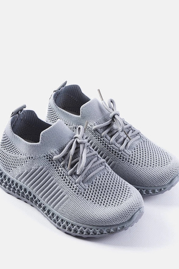 Huntz Graue Kinder-Sneaker 2