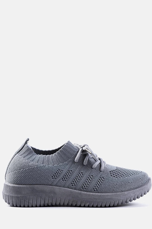 Omaha Graue Kinder-Sneaker Omaha Graue Kinder-Sneaker