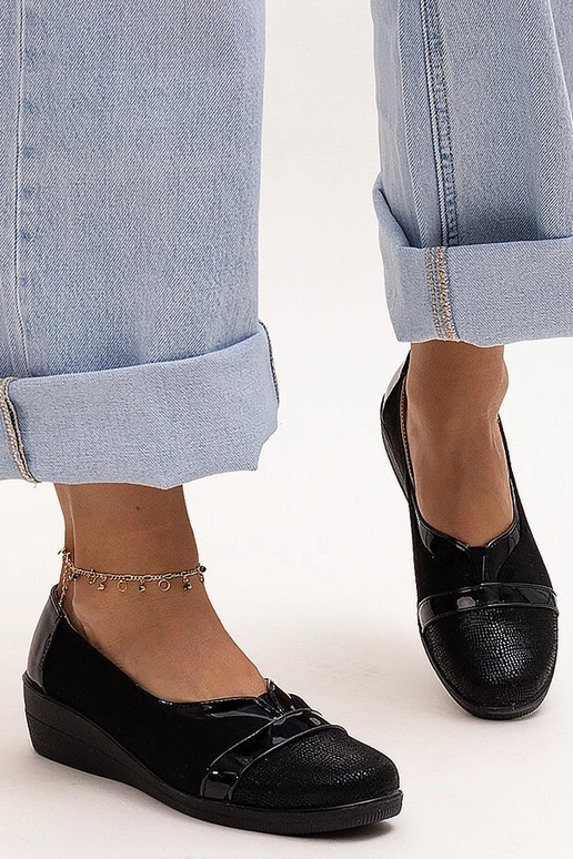 Schwarze Sundown-Wedges Schwarze Sundown-Wedges