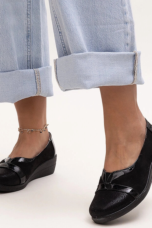 Schwarze Sundown-Wedges Schwarze Sundown-Wedges