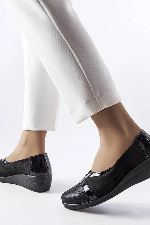 Schwarze Sundown-Wedges Schwarze Sundown-Wedges