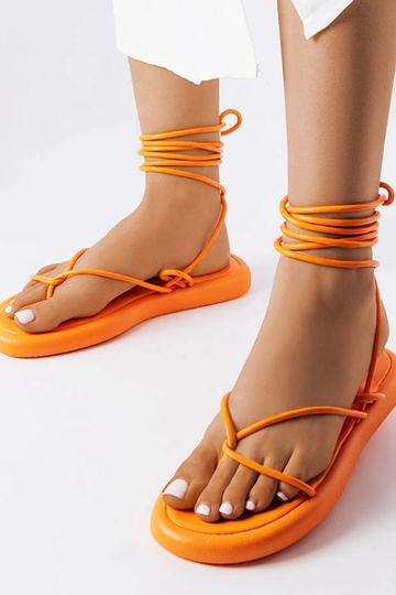 Laurence – Orangefarbene...