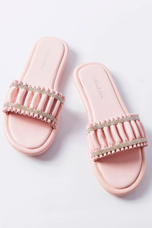 Rosa Zirkonia-Flip-Flops Anapor