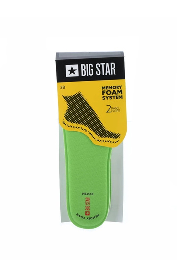 Grüne Einlegesohlen, „Big Star Memory Foam" 2