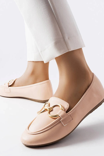 Beige Damen-Loafer Couturier 2