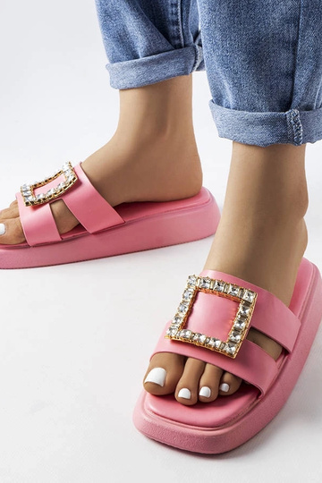Rosa Flip-Flops mit...