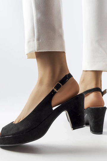 Schwarze Dionne-Sandalen... 2