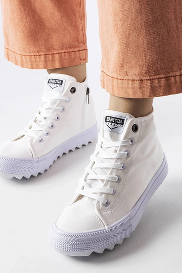 Big Star FF274241 weiße High-Top-Sneaker