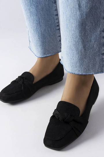 Schwarze Samika-Loafer